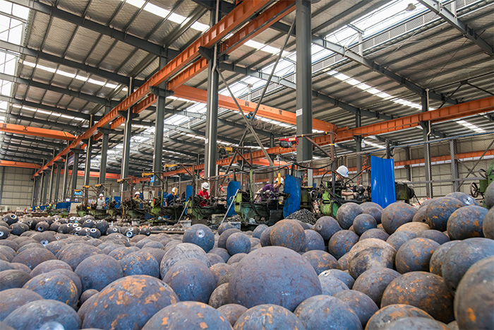 临江网架配件车间