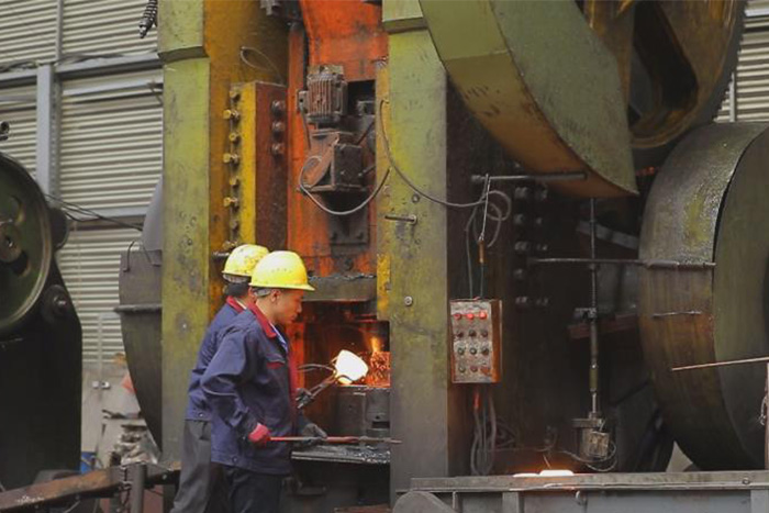 临江网架配件车间